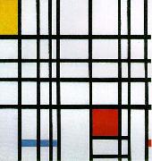 Piet Mondrian Piet Mondrian, Composition with Yellow, Blue, and Red oil painting artist